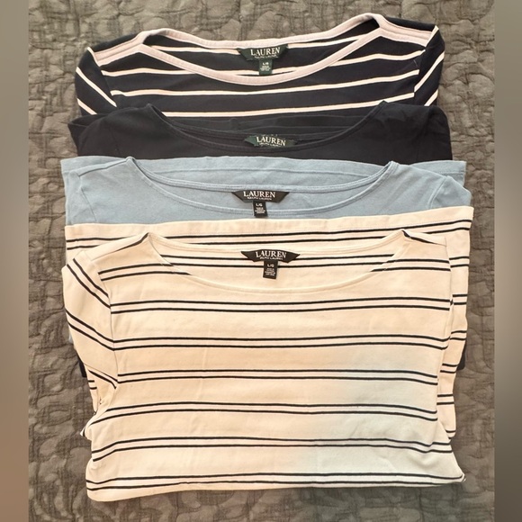 💫4 Pack Bundle | LAUREN RALPH LAUREN
Pre-Loved | LG Semi Half Sleeve Tops 👚 - Picture 7 of 11